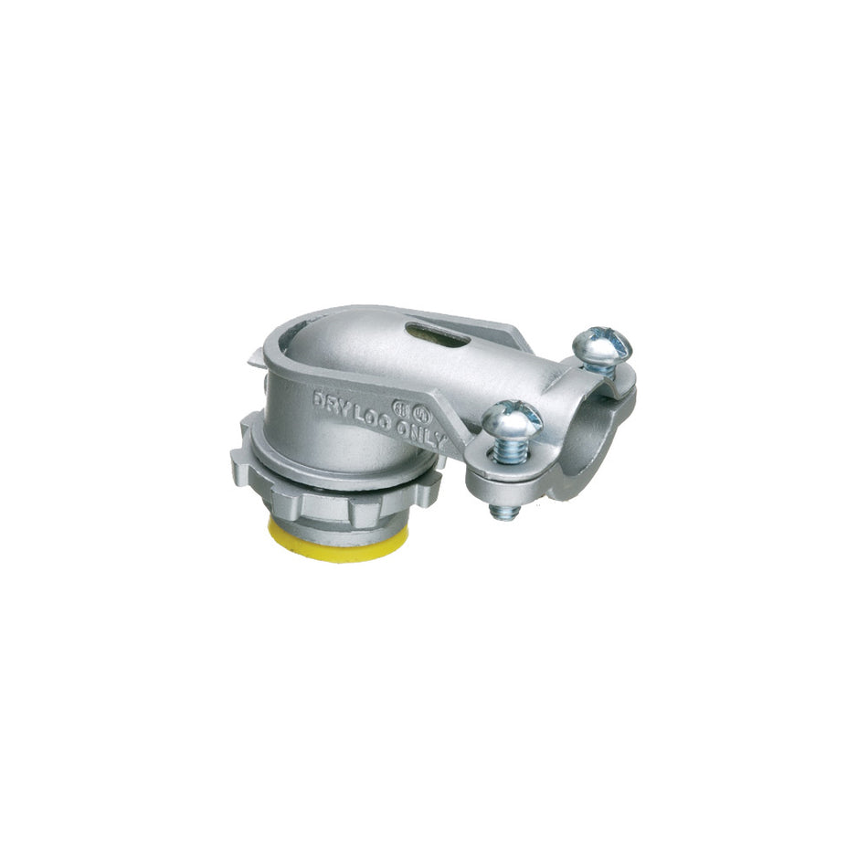 Arlington Ins. 3" 90 Flex Conn Zinc Die-Cast Connector, , ARLINGTON - Maple Electric Supply 