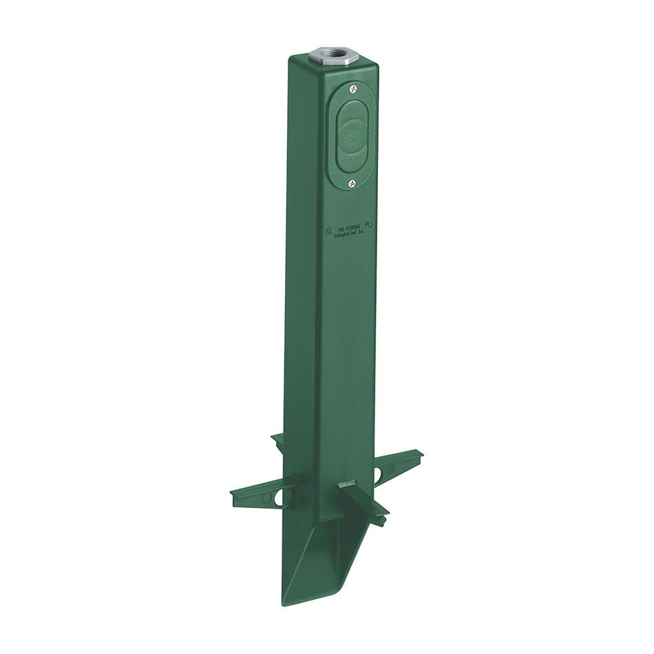 Arlington Low Profile G.P. Green Outdoor Light Fixture Support 19.5"