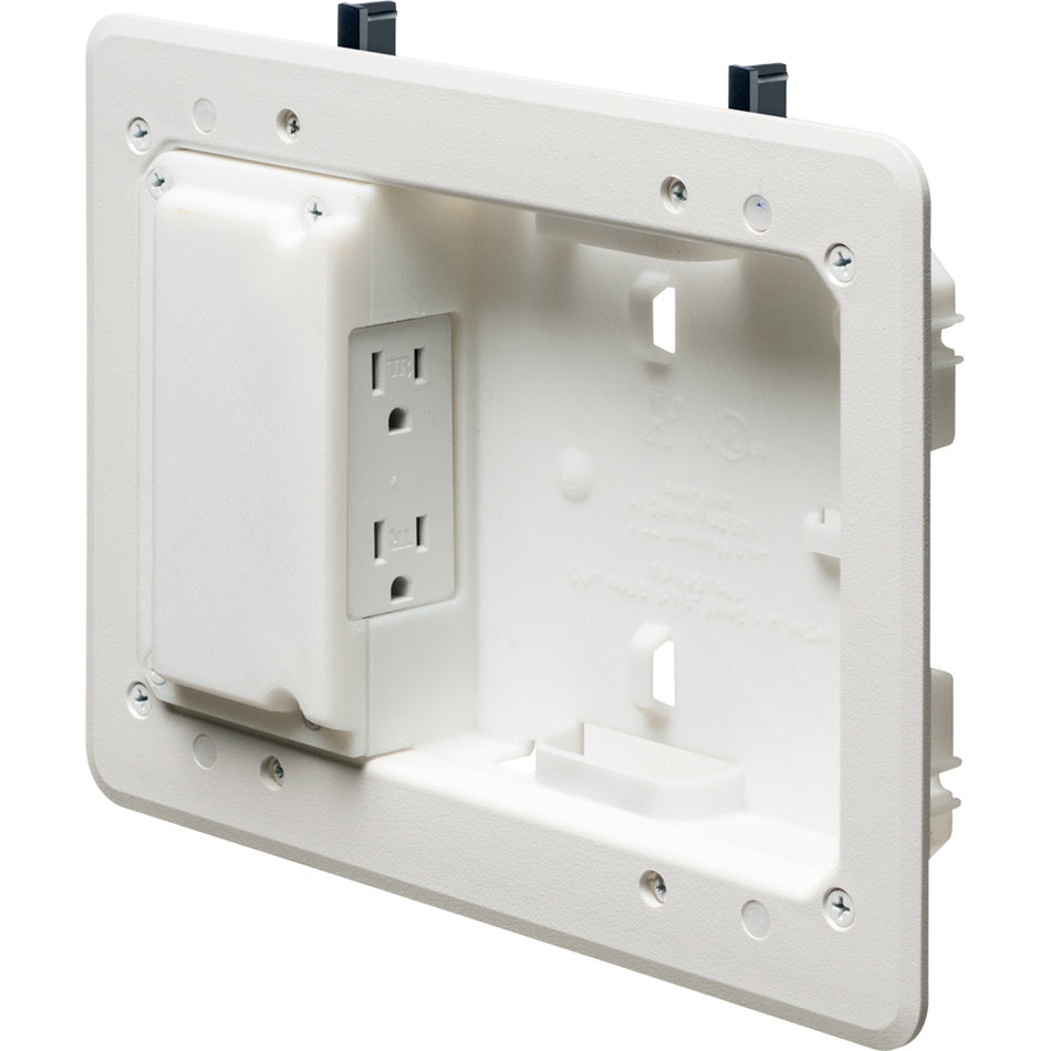 Arlington Low Profile TV Box - Flush Wall Mount Solution