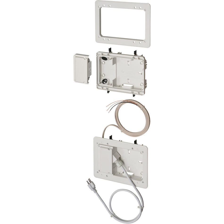 Arlington Low Profile TV Box Kit GC - Shallow Flush Installation