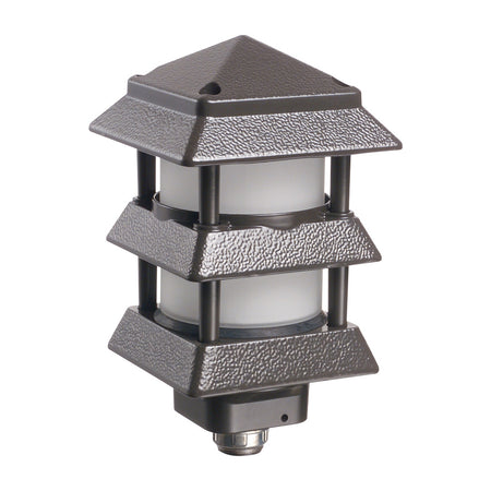 Arlington Pagoda Light Bronze Br - Stylish Garden Fixture, 40W
