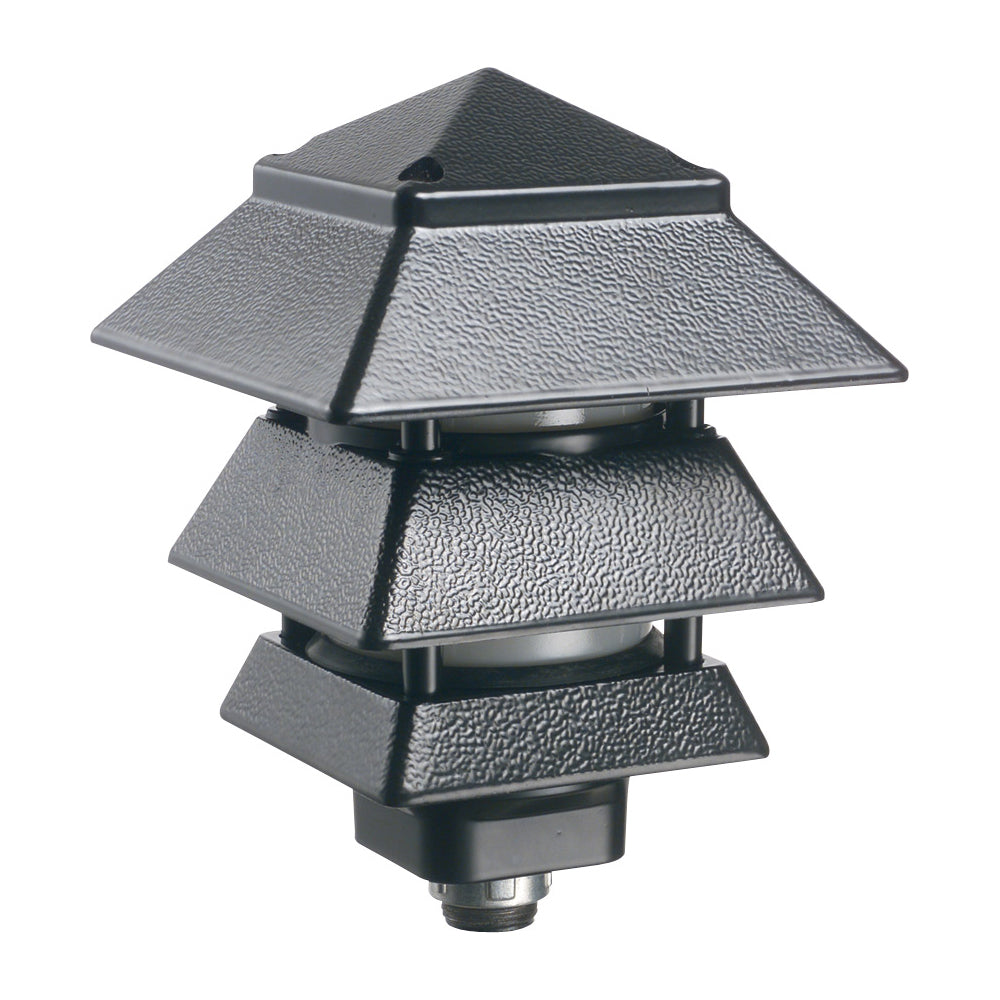 Arlington Pagoda Light Bronze Lbr - 3-Wire Landscape Fixture