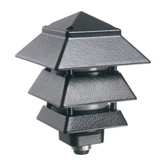 Arlington Pagoda Light Bronze Lbr - 3-Wire Landscape Fixture