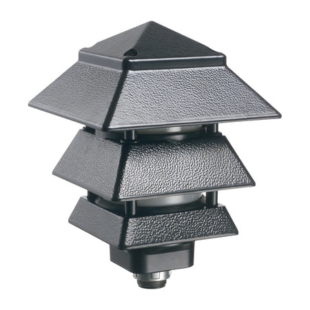Arlington Pagoda Light Bronze Lbr - 3-Wire Landscape Fixture