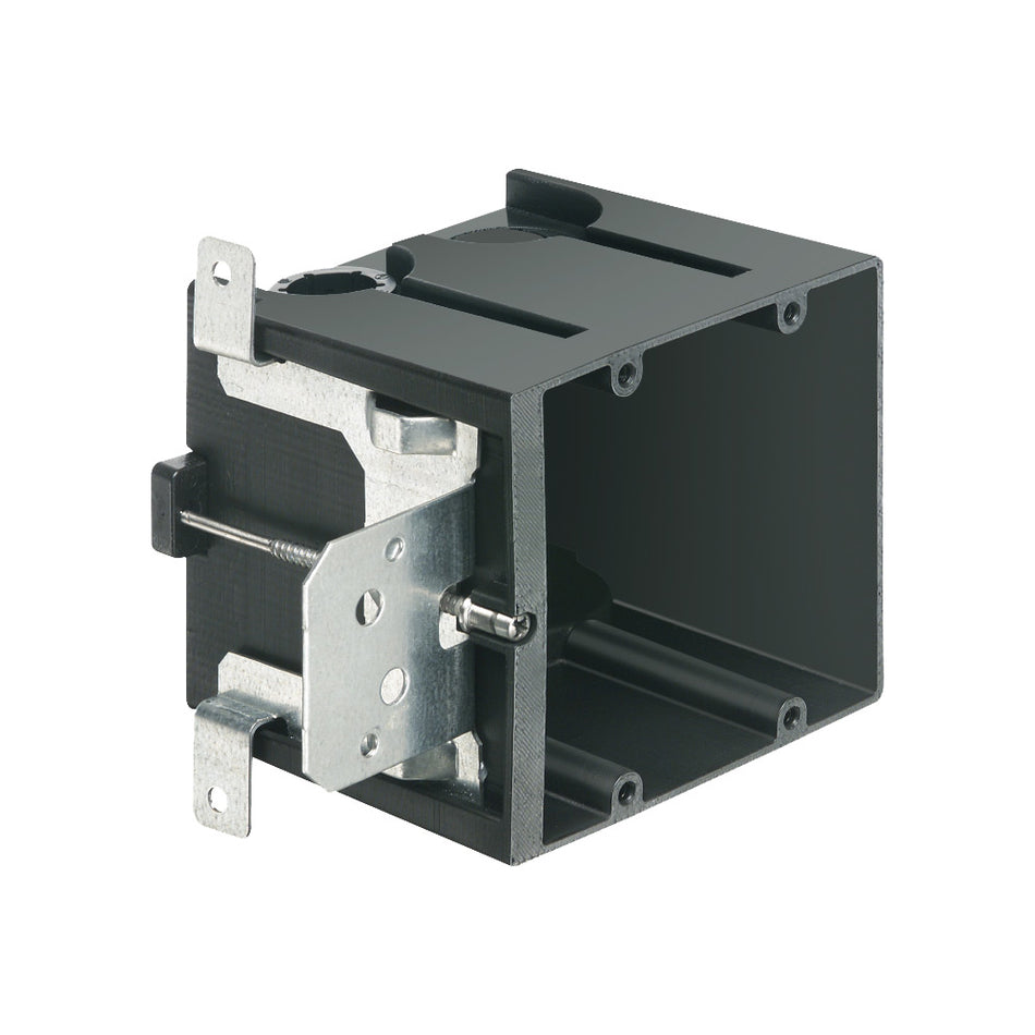 Arlington Screw Mount Adapt Box 2Gc - Adjustable Non-Metallic Box