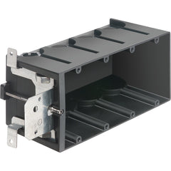 Arlington Screw Mount Adapt Box 4Gc - Adjustable 4-Gang, Non-Metallic