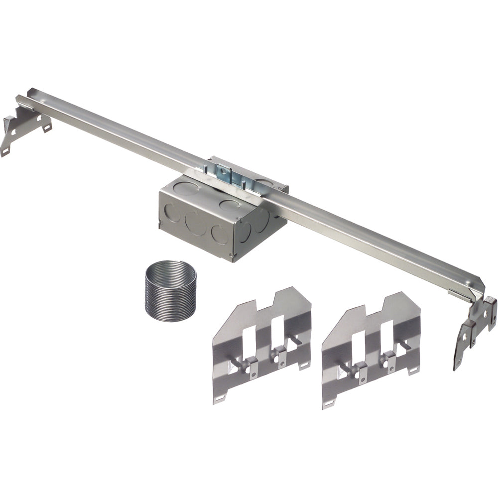 Arlington Steel Fixture Box Kit for Suspended Ceilings, 50lb Capacity