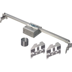 Arlington Steel Fixture Box Kit for Suspended Ceilings, 50lb Capacity