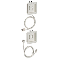 Arlington Tv Bridge Kit 2 Gang Upper & Lower Bx - Pre Wired