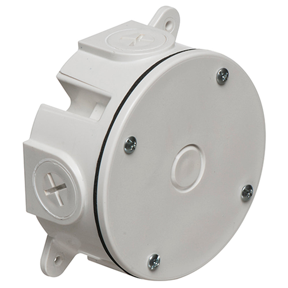 Arlington White Weatherproof Box - Non-Metallic, 21.8 cu. in.
