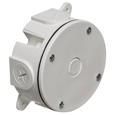 Arlington White Weatherproof Box - Non-Metallic, 21.8 cu. in.