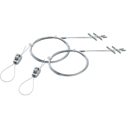 Arlington Wire Grabber Kit - Galvanized Support Wire, 75 lbs,