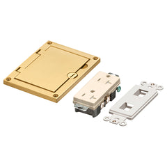 Brass Con Fl Bx Cover - Arlington Brass Gang Cover Kit with Lid