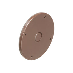 Brown Blank Cover - Arlington FBC42251BR White 1/2" Knockout
