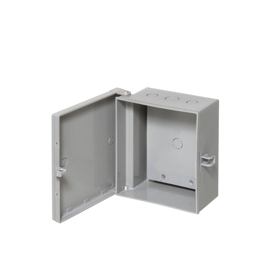 Equip Box W/Backplate - Outdoor Non-Metallic Enclosure NEMA3R