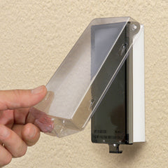 Fixed Flanged In-Box, Arlington, Weatherproof, Vertical Cover