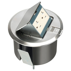 Round Trapdoor W/Nickl - Arlington Pop-Up Counter Box Kit