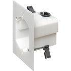 White 1 Gang Power Box GC (25 Pack) by Arlington - Fire Rated