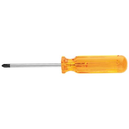 Profilated #2 Phillips Screwdriver 4-Inch, Profilated Phillips-Tip (Round-Shank), Klein Tools - Maple Electric Supply 