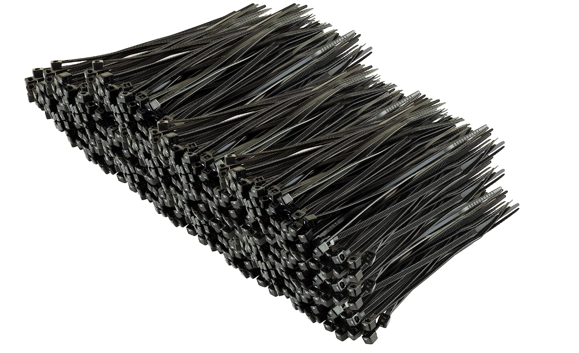 Black Cable Ties 4.5 Inch & 15 Inch (1000 Pieces/Pack) ** Special Sale ** - Maple Electric Supply 