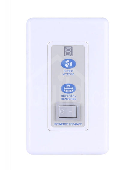 RREM-DCQ014-W Canarm DC Industrial Ceiling Fan Wall Control