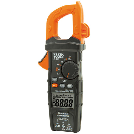 Digital Clamp Meter AC Auto-Ranging LoZ, Clamp Meters, Klein Tools - Maple Electric Supply 