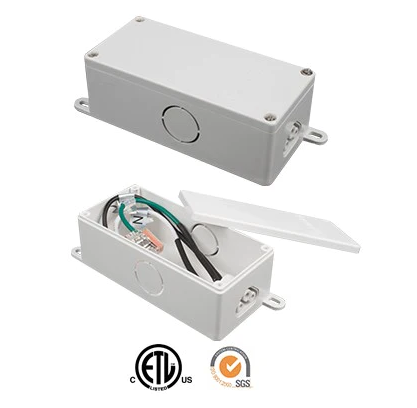 Luminiz Undercabinet Hardwire Box, White