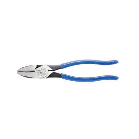 Heavy-Duty Lineman's Pliers, 9-Inch, High-Leverage - Heavy-Duty Cutting, Klein Tools - Maple Electric Supply 