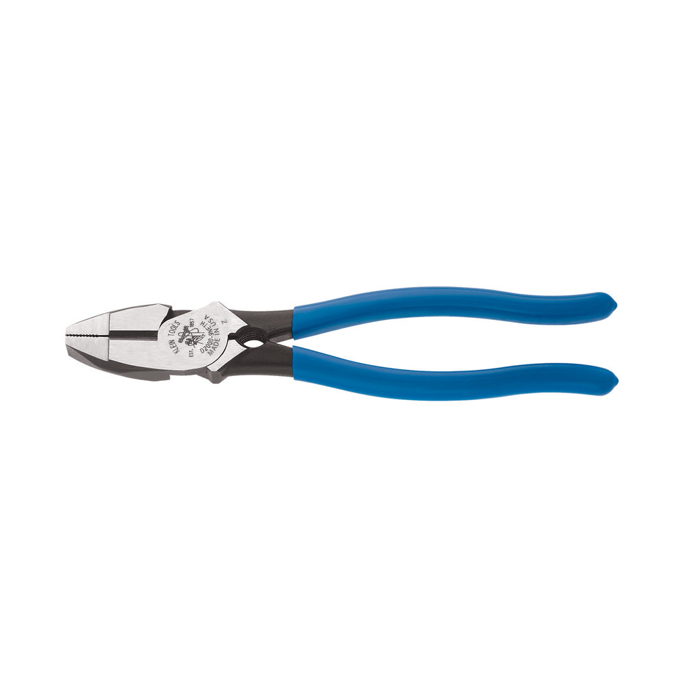 Heavy-Duty Lineman's Pliers, Bolt Thread-Holding, High-Leverage - Lineman's Bolt-Thread Holding, Klein Tools - Maple Electric Supply 