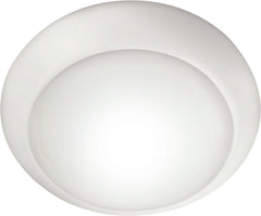 12W 4-Inch Dimmable Downlight Disk Surface Kit - 650lm, 90CRI, 3000K, 120V, White Finish - Perfect Lighting Solution by [Manufacturer Name], , EiKO - Maple Electric Supply 