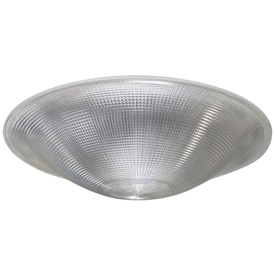 EiKO 10386 16 Inch Clear Wide Bay Lens Acrylic - LED Accessory for Enhanced Lighting Performance - Maple Electric Supply 