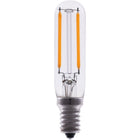 EiKO Dimmable LED Filament T6 Bulb, 2W 120lm, 320° Beam Angle, 2700K Warm White, E12 Base, 120V, 80 CRI - Energy Efficient Lighting Solution