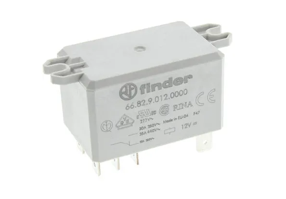Finder Power Relay, DPDT, 30A, 12V