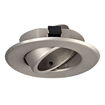 207PT 4" Line Voltage Gimbal Ring - Pewter Finish, PAR20 50W Bulb, Non-Dimmable, Recessed Lighting, Galaxy Lighting - Maple Electric Supply 
