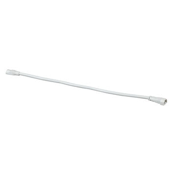 4200WH-CW-12 Fluorescent Under Cabinet Light - 12" Connector, T5 Strip, White Finish, Non-Dimmable