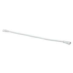 4200WH-CW-12 Fluorescent Under Cabinet Light - 12" Connector, T5 Strip, White Finish, Non-Dimmable