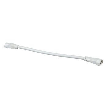 4200WH-CW-6 Fluorescent Under Cabinet Strip Light - 6" Connector Wire, T5, White Finish, Under Cabinet Lighting, Galaxy Lighting - Maple Electric Supply 