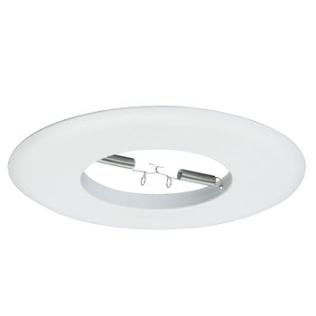502WH 6" Line Voltage Open Trim, Matte White Finish, Fits PAR30 Bulb, 75W Max, Non-Dimmable, Recessed Lighting, Galaxy Lighting - Maple Electric Supply 