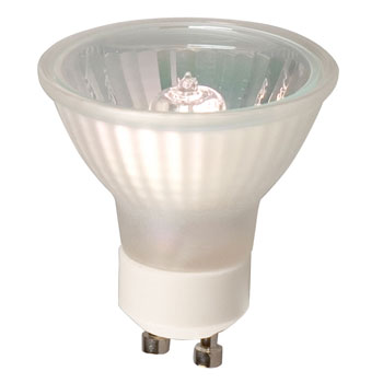 50W GU10-S 50/FR 120V Light Bulb, Frosted Lens, Glass Finish, Non-Dimmable, GU10 Base, Light Bulbs, Galaxy Lighting - Maple Electric Supply 