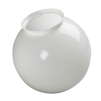 61035GW - 6" White Glass Globe for 3-1/4" Holder, No Bulb, Non-Dimmable, Energy Star Not Certified, Replacement Parts, Galaxy Lighting - Maple Electric Supply 
