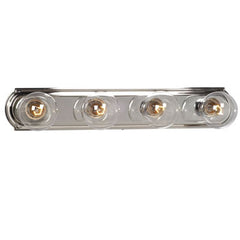 730624CH Four Light Vanity Bar - Chrome Finish, G25 Bulbs, 24"W x 4-1/2"H, 60W Each, Med. Base, Bath & Vanity Lights, Galaxy Lighting - Maple Electric Supply 
