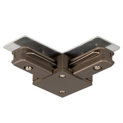 A-2 BZ L-Connector - Bronze Finish, 2-7/8"L x 2-7/8"W, Non-Dimmable Lighting Accessory, Track Lighting, Galaxy Lighting - Maple Electric Supply 