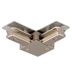 A-2 PTR L-Connector - Pewter Finish, 2-7/8"x2-7/8"x0-3/4", Non-Dimmable