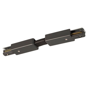 A-5 BLK Flexible Track Connector, Black Finish, 10-1/8"L x 1-3/8"W x 0-3/4"H, Non-Dimmable, Track Lighting, Galaxy Lighting - Maple Electric Supply 