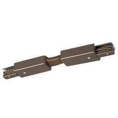 A-5 BZ Flexible Track Connector - Bronze Finish, 10-1/8" Length, Glass Color, Non-Dimmable