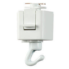 A-HOOK-2 WH Pendant Adaptor - White Finish, Energy Star Compliant, Dimmable, Bulb Not Included, Track Lighting, Galaxy Lighting - Maple Electric Supply 
