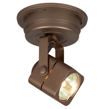 Apollo Low Voltage Mono Point - Bronze, 50W MR16 Bulb, GX5.3 Base, 4.75"D x 6.25"H, Non-Dimmable, Energy Efficient, Track Lighting, Galaxy Lighting - Maple Electric Supply 