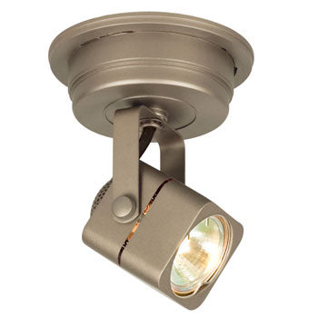 Apollo Low Voltage Mono Point Pewter - MR16 12V 50W GX5.3 Base, 4-3/4"D x 6-1/4"H, Non-Dimmable, Bulb Not Included, High-Quality Fixture for Precise Lighting, Track Lighting, Galaxy Lighting - Maple Electric Supply 