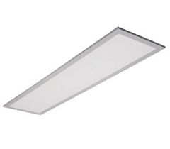 Galaxy 1X4 LED Panel, 120-347V, 25/30/40W, 35/40/50K, Dimmable, White, 0-10V DIM, 3CCT, 47-3/4"L x 12"W x 1-3/8"H