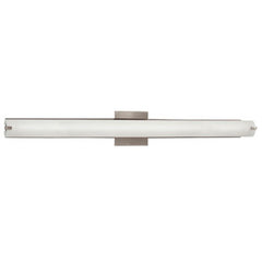 Geneva II Brushed Nickel 36" LED Bath & Vanity Light, Frosted Glass, 3x12W, ENERGY STAR, 3000K, Dimmable, Bath & Vanity Lights, Galaxy Lighting - Maple Electric Supply 